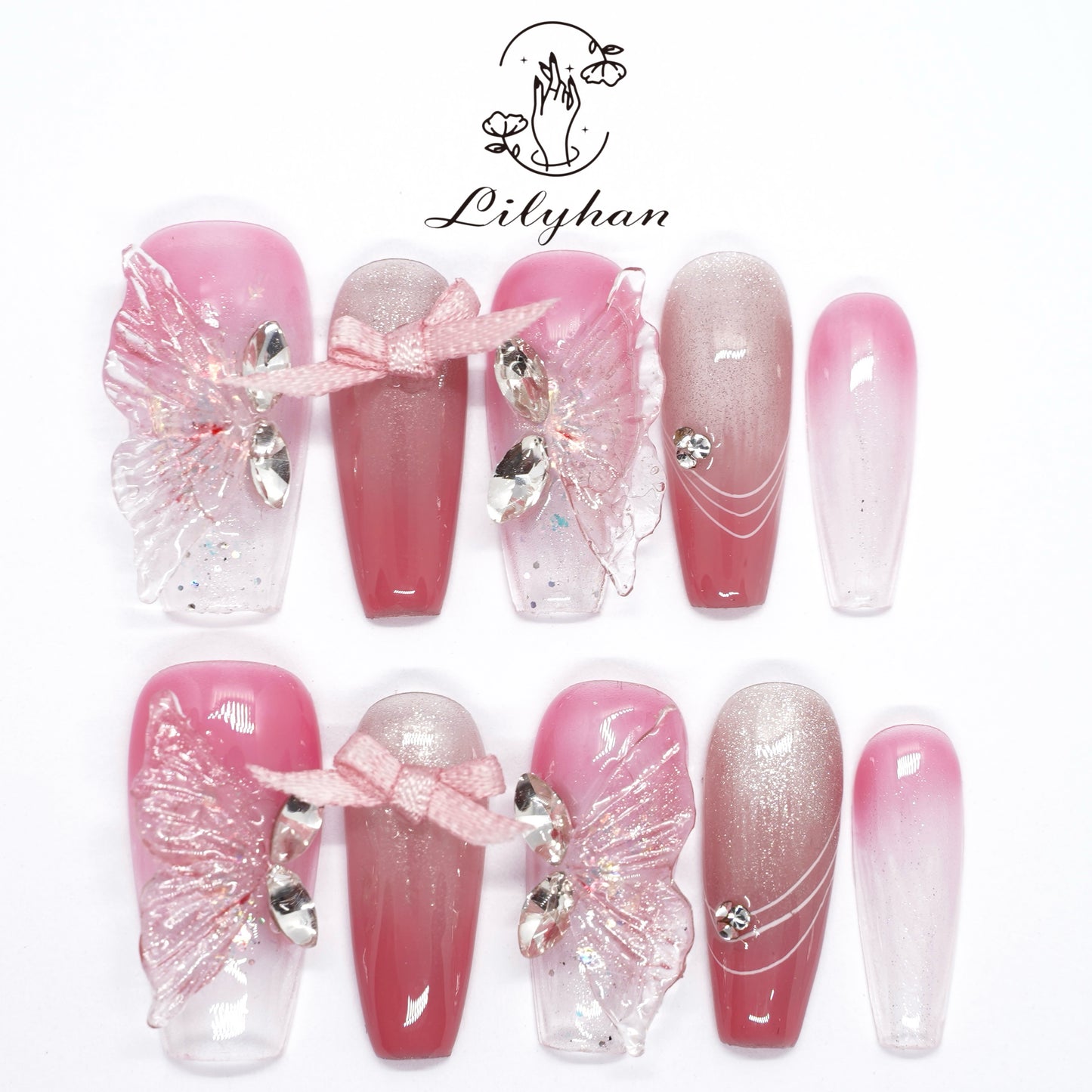 Pure Desire Pink Butterfly