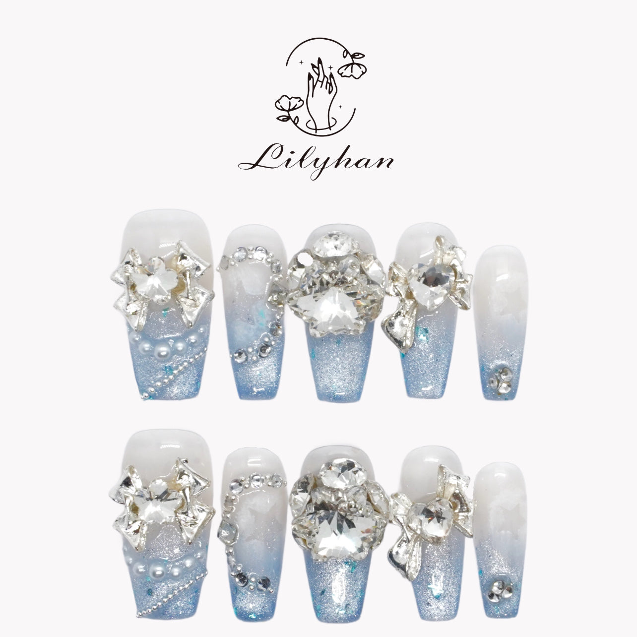 Blue Snowflake