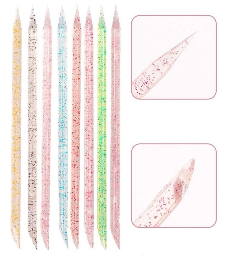 Reusable Crystal Stick Cuticle Pusher 1 pcs