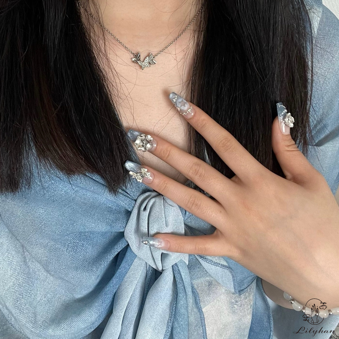 Blue Snowflake