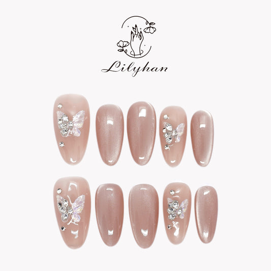 Butterfly Violet Cat Eye