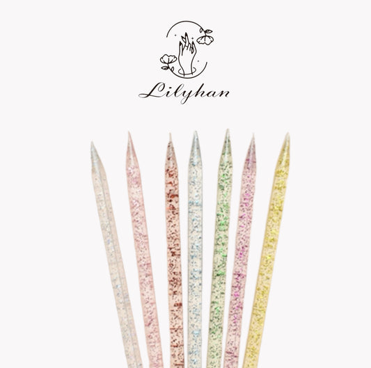 Reusable Crystal Stick Cuticle Pusher 1 pcs